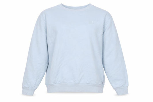 Womens UK L Regular FILA Blue Pullover Sweatshirt