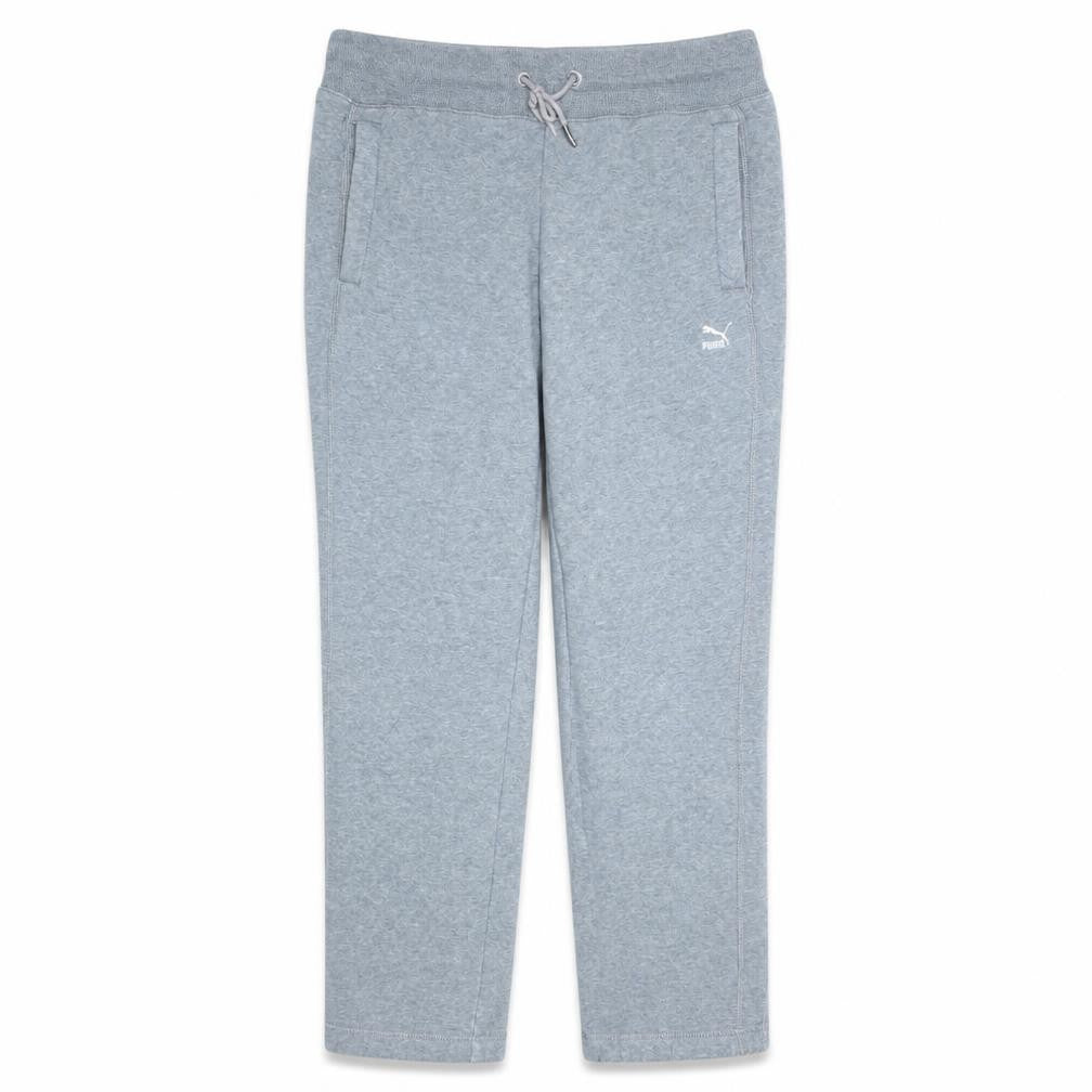 Puma Mens Grey Sweatpants M Regular Fit Joggers Casual Sportswear