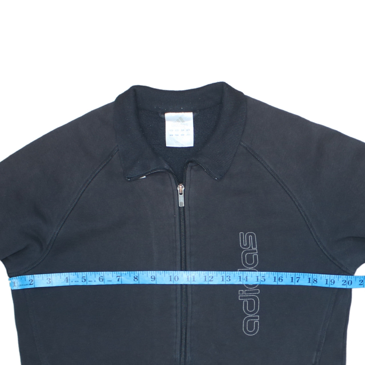 Adidas Mens Black Full Zip Sweatshirt Jacket Size M Sportswear