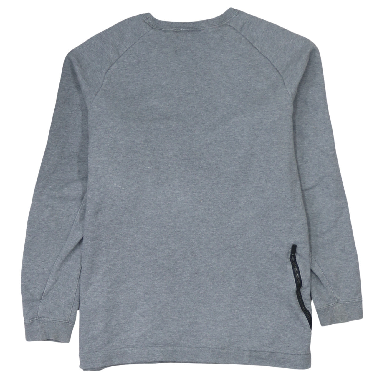 Nike Men’s Grey Pullover Sweatshirt L Crew Neck Regular Fit