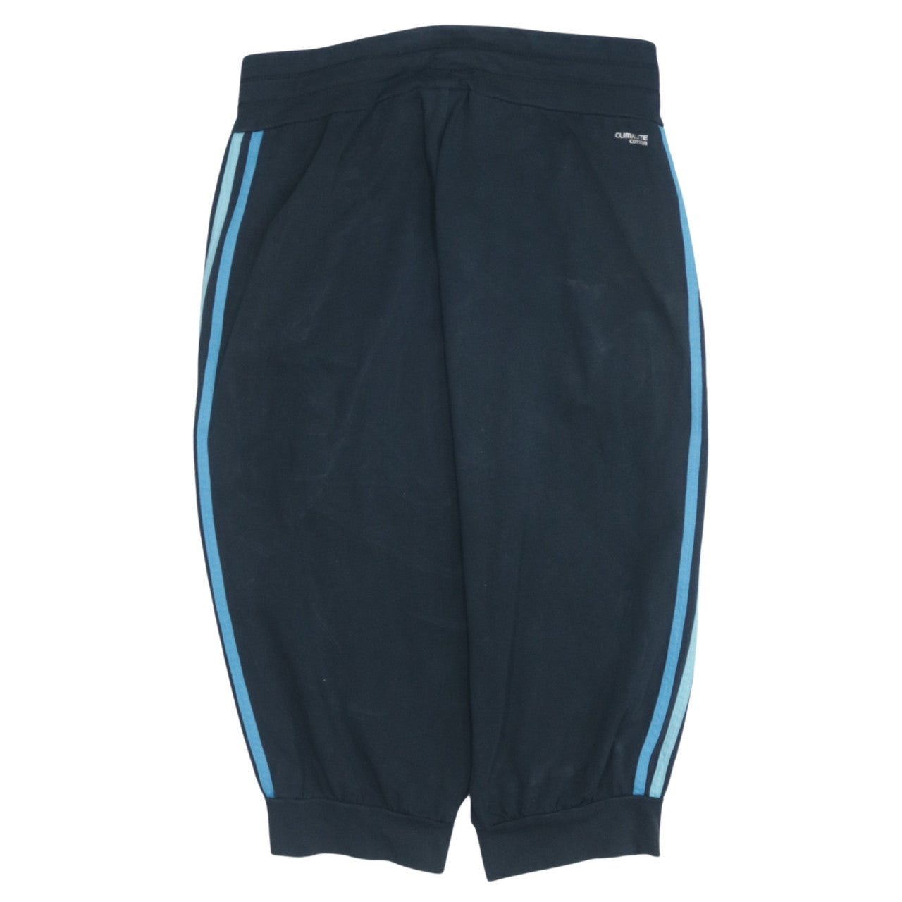 Adidas Womens Black Jogger Trousers Size 8-10 Cotton Blend