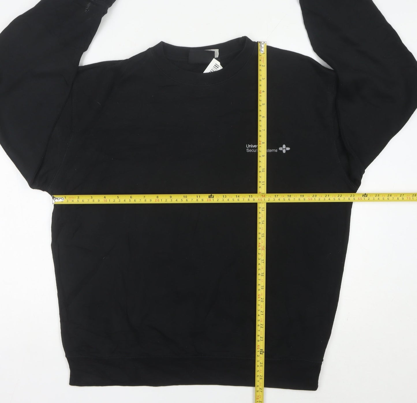 Dickies Mens Black L Pullover Crew Neck Work Sweatshirt
