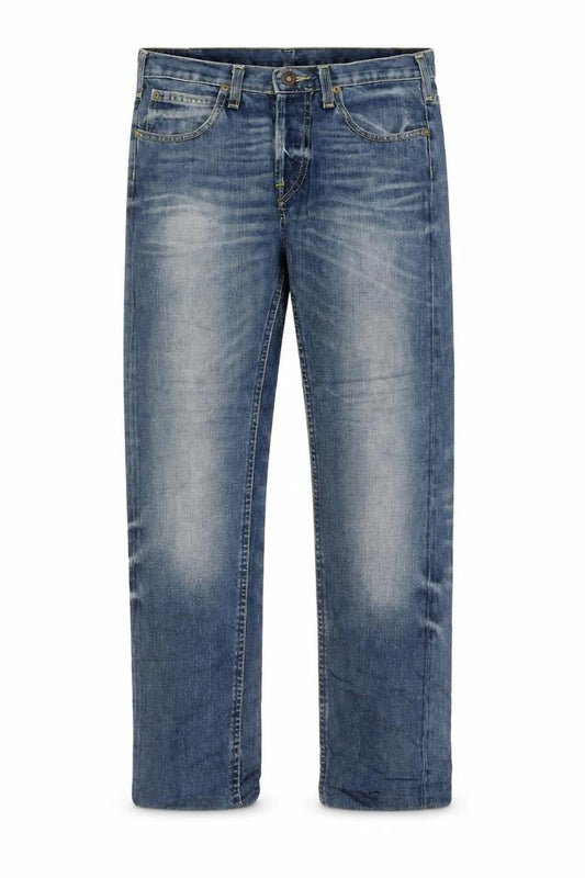 Lee Mens Blue Straight Leg Daren Jeans W30 L32 Regular Fit