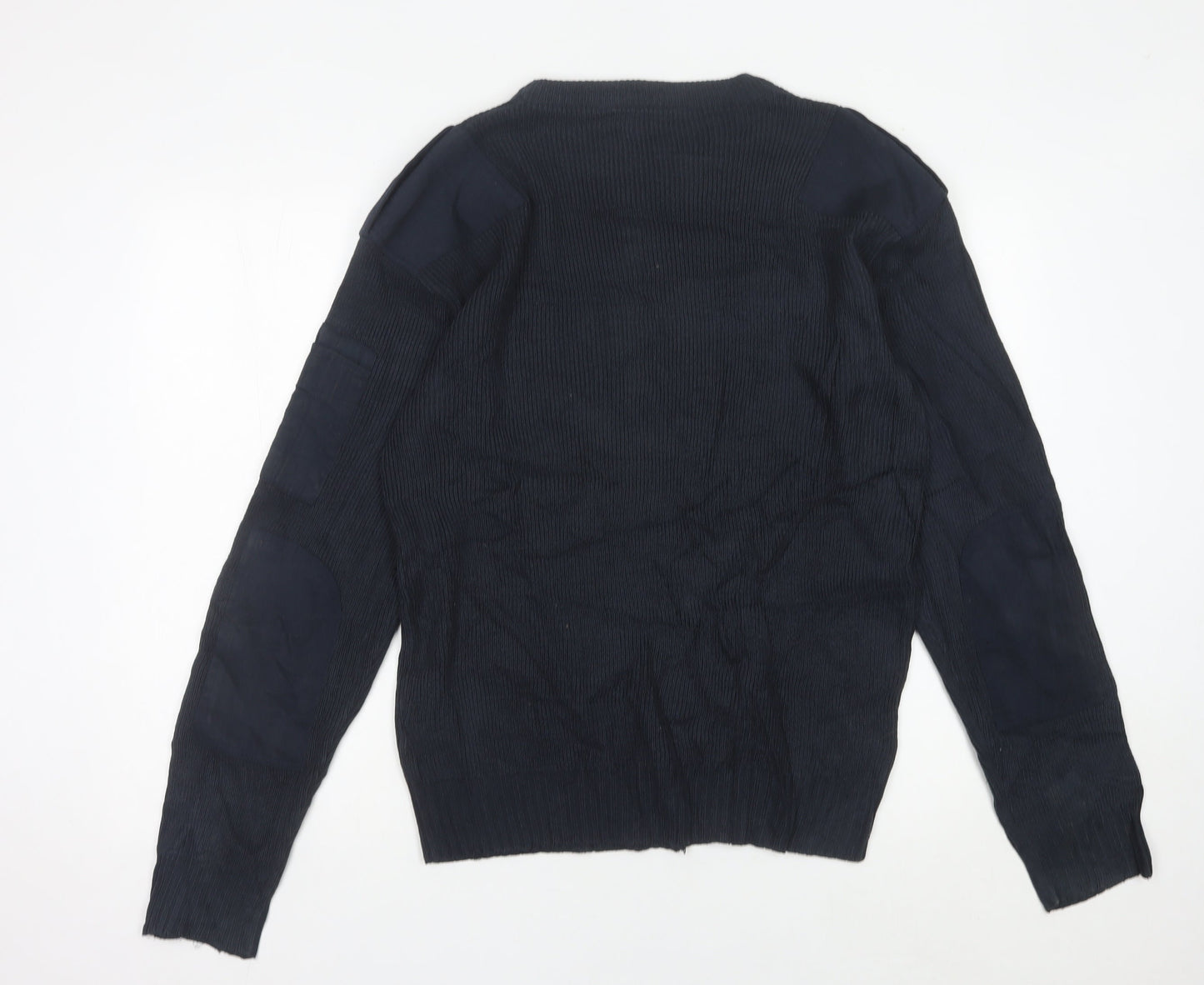 Dickies Men’s Blue Medium Crew Neck Pullover Work Jumper