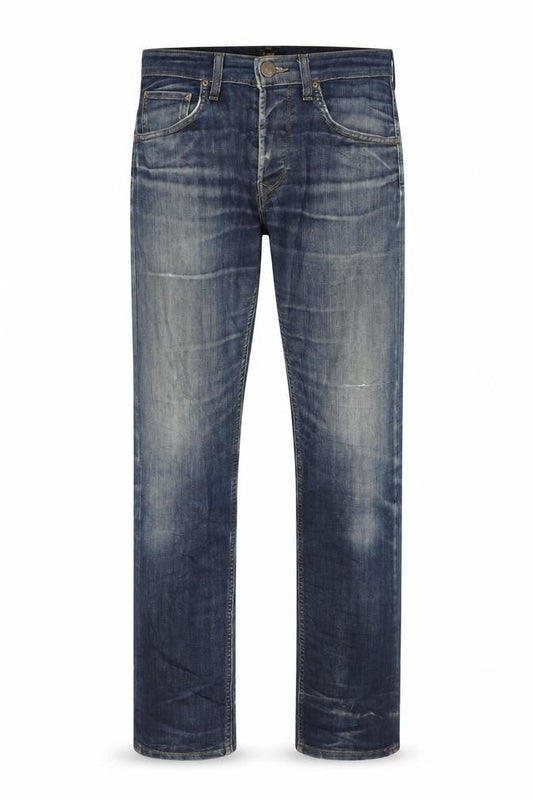 Lee Men’s Blue Straight Leg Jeans W31 L32 Daren Stretch Denim