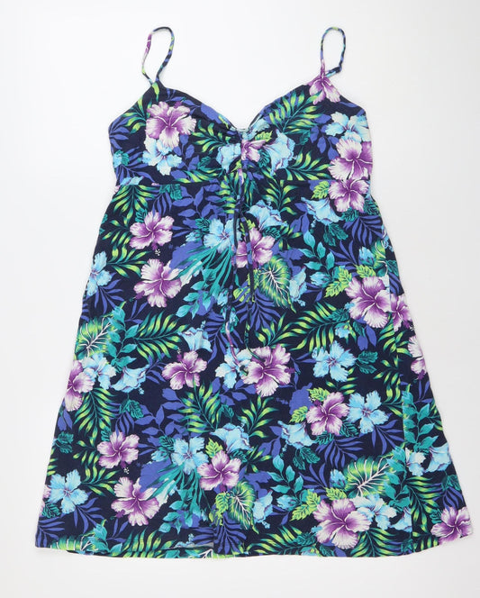 Madison Women’s Multicoloured Floral Slip Dress M Summer