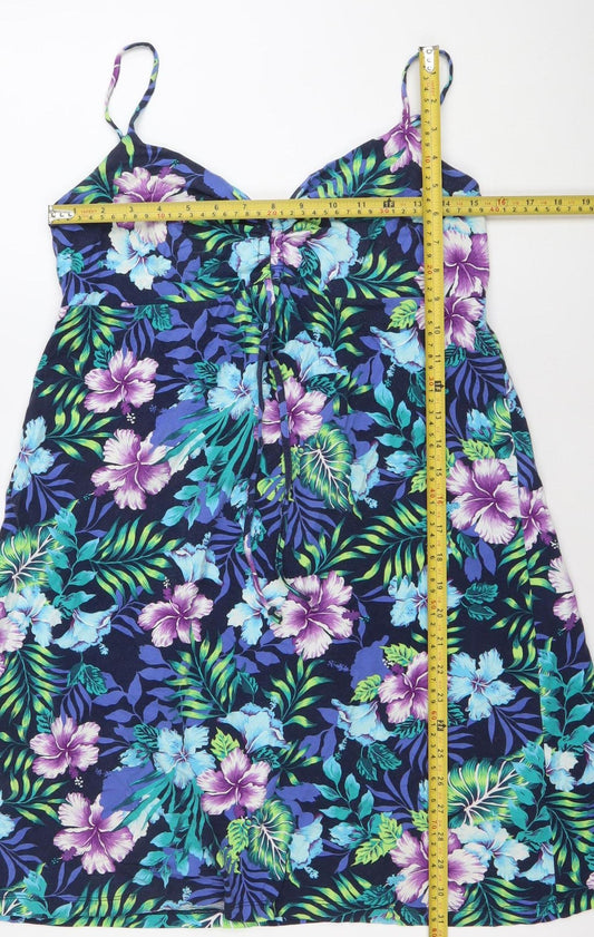 Madison Women’s Multicoloured Floral Slip Dress M Summer