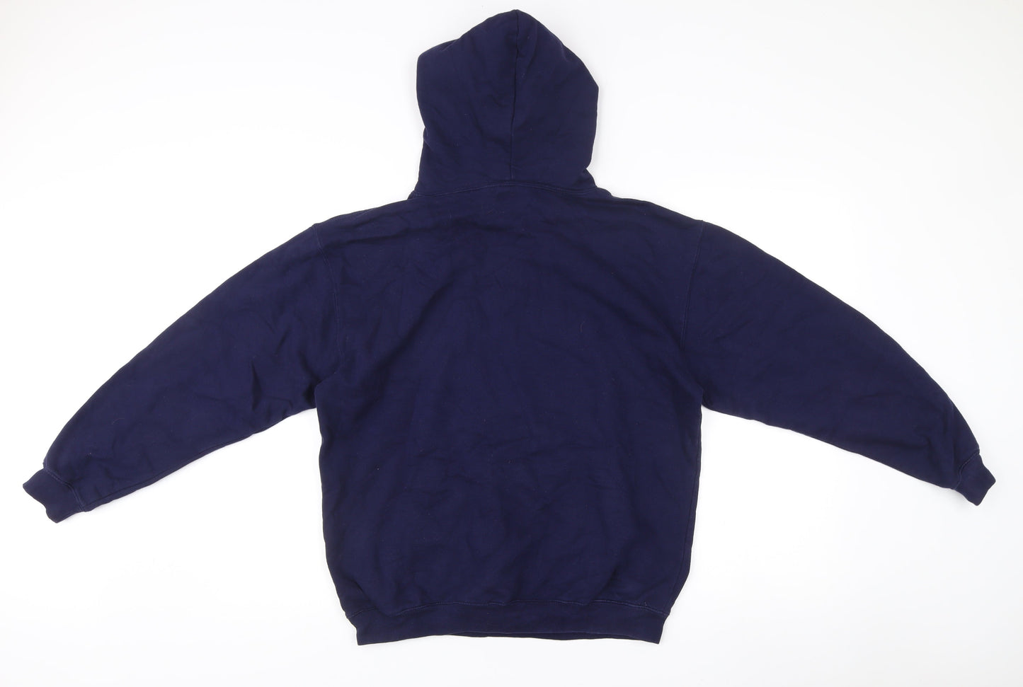 NFL Men’s Blue Pullover Hoodie M Graphic NY Logo Sportswear