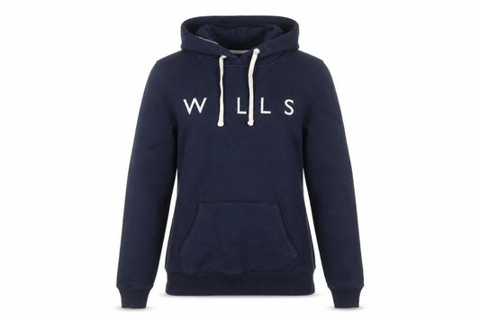 Womens UK 8 Regular Jack Wills Blue Pullover Hoodie