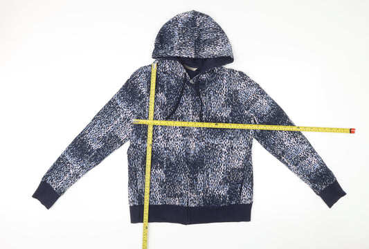 Marks and Spencer Womens Multicoloured Size 14 Hooded Full Zip Jacket