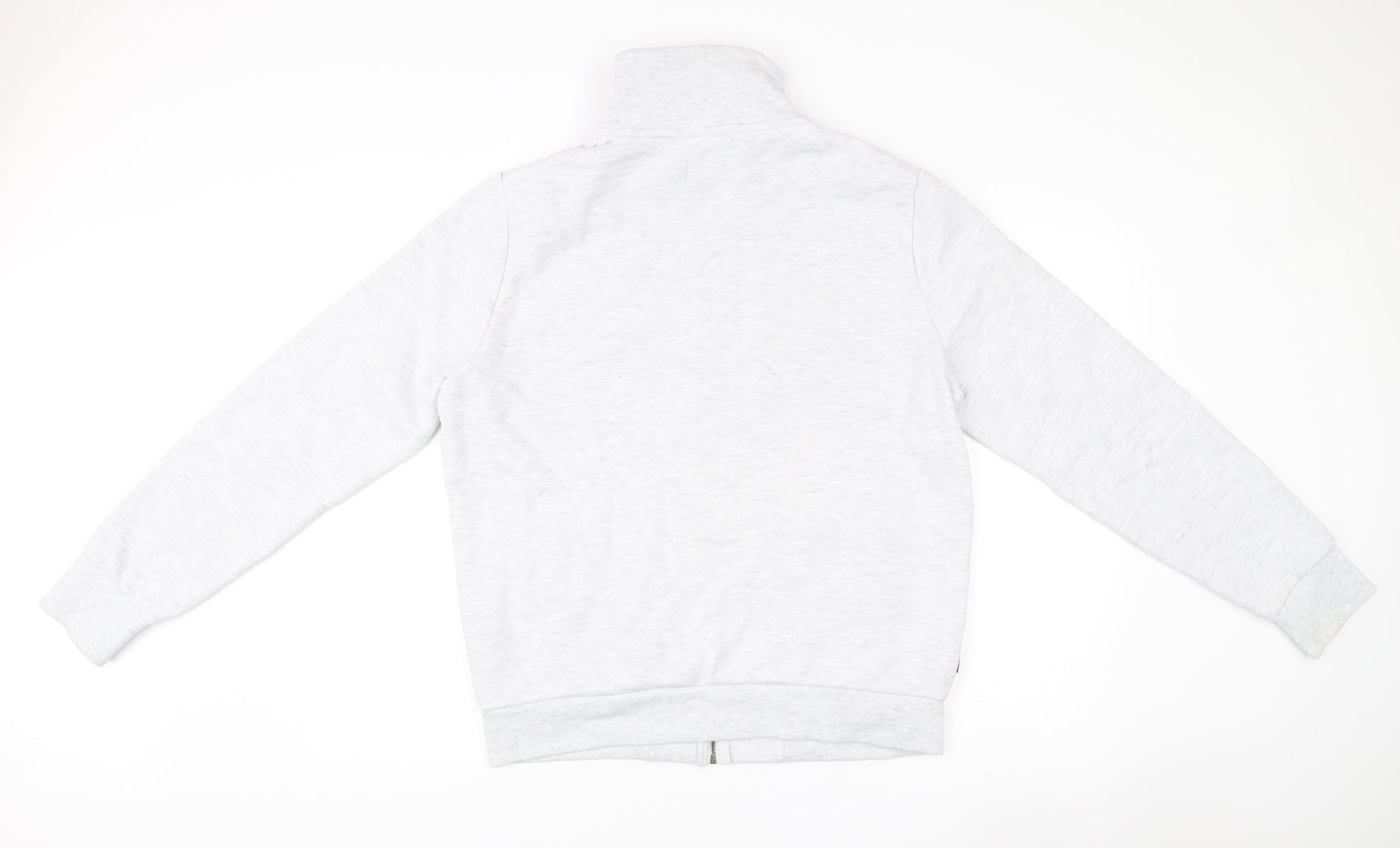 Superdry Men’s Grey XL Full Zip Basic Jacket with Pockets