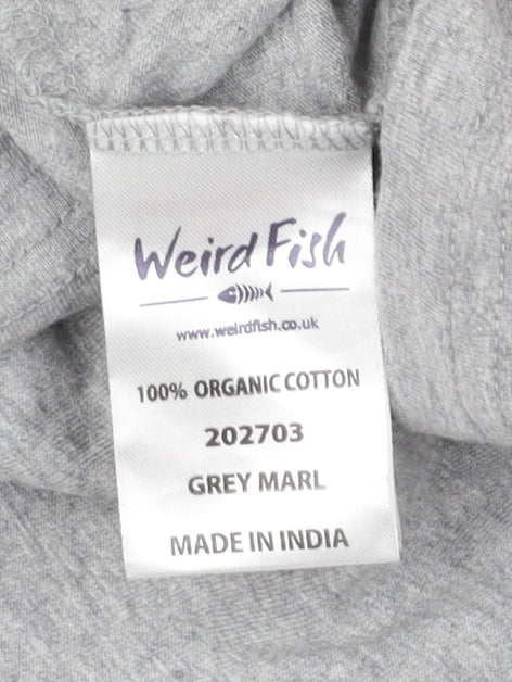 Weird Fish Mens Grey 5XL Crew Neck Cotton T-Shirt
