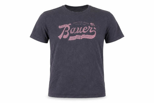 Mens UK Size M Eddie Bauer Black  Cotton T-Shirt
