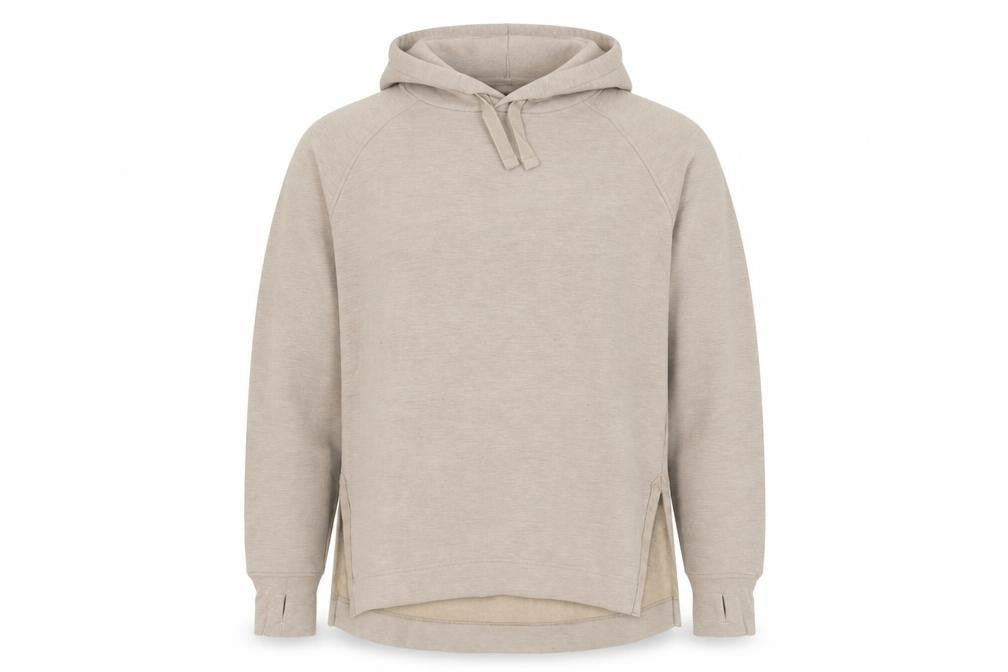 JACHS Girlfriend Unisex Beige Pullover Hoodie M Regular Fit Fleece
