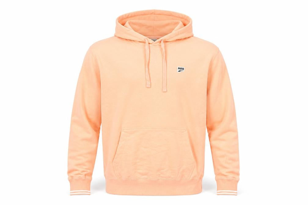 Mens UK M Regular PUMA Pink Pullover Hoodie