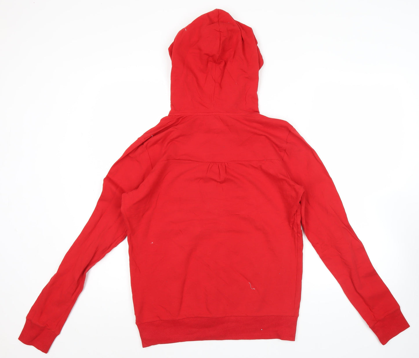 Nike Men's Red Pullover Hoodie Size M Logo Sportswear