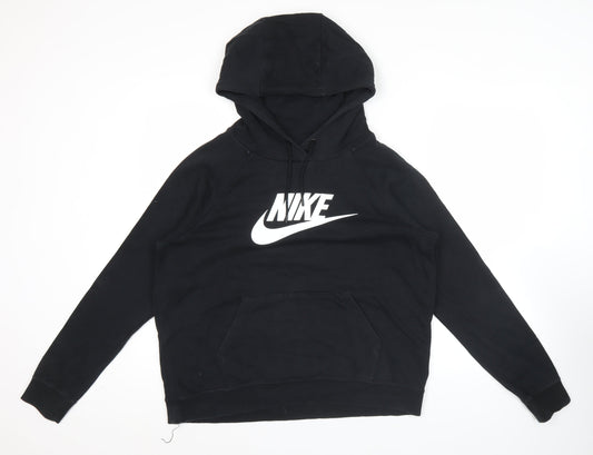 Nike Mens Black XL Pullover Hoodie Sweatshirt Logo Sportswear