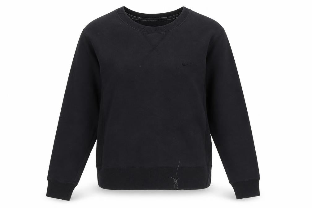 Womens UK L Regular Nike Black Pullover Sweatshirt