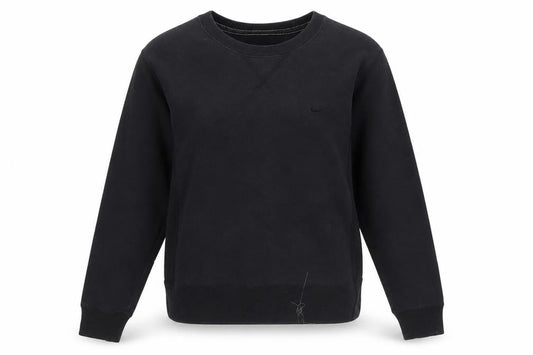 Womens UK L Regular Nike Black Pullover Sweatshirt