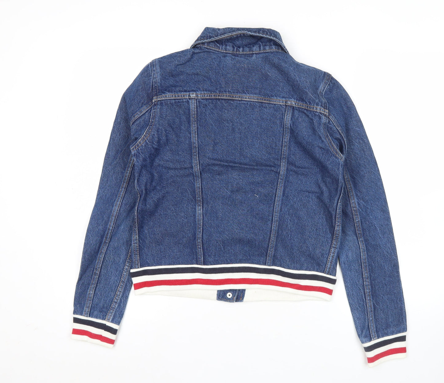 Levi Strauss Women’s Blue Denim Jacket S Classic Long Sleeve Casual