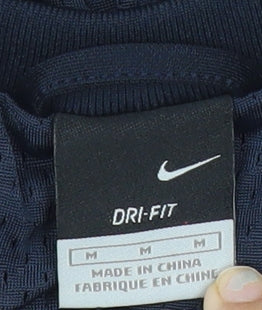 Nike Women’s Navy Blue Full Zip Hoodie Jacket Size M Dri-Fit