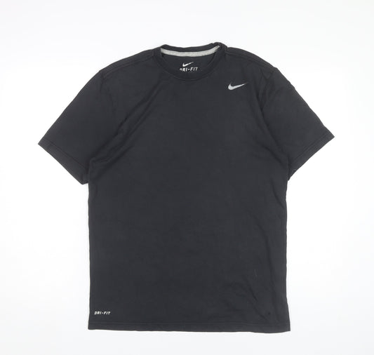 Nike Dri-Fit Men’s Black M Crew Neck Short Sleeve Sports T-Shirt