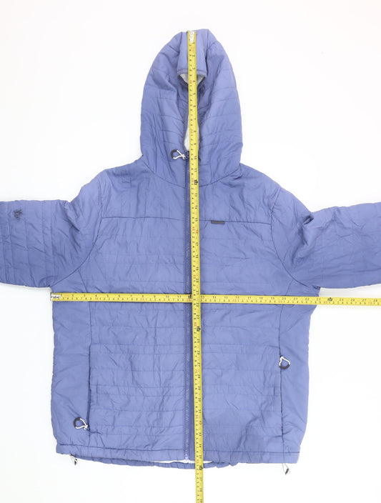 Craghoppers Women’s Blue Size 10 Puffer Jacket Hooded Polyester