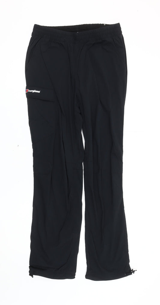 Berghaus Men’s Black Cargo Trousers L 34W 32L Outdoor Travel