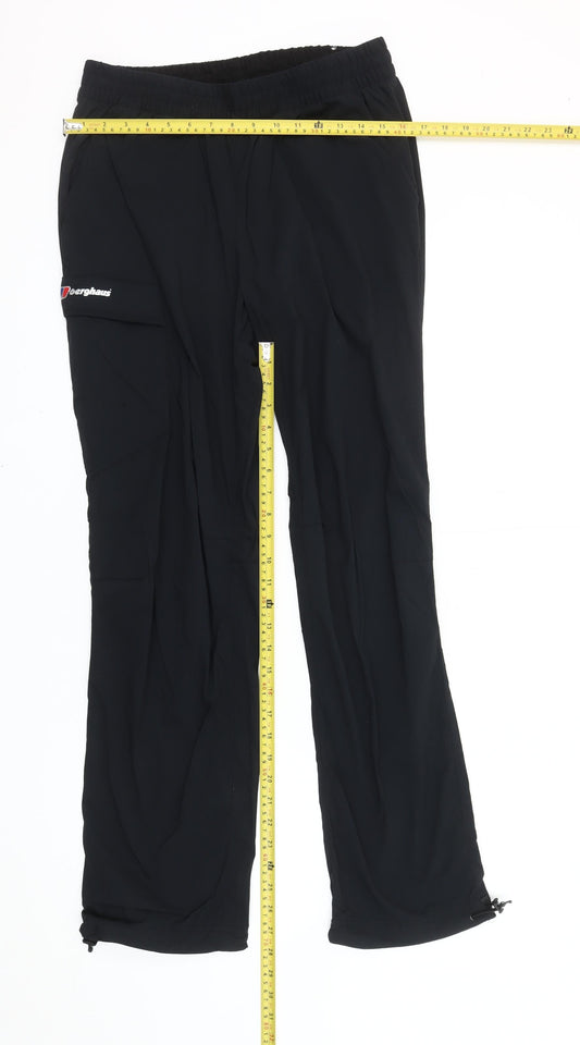 Berghaus Men’s Black Cargo Trousers L 34W 32L Outdoor Travel