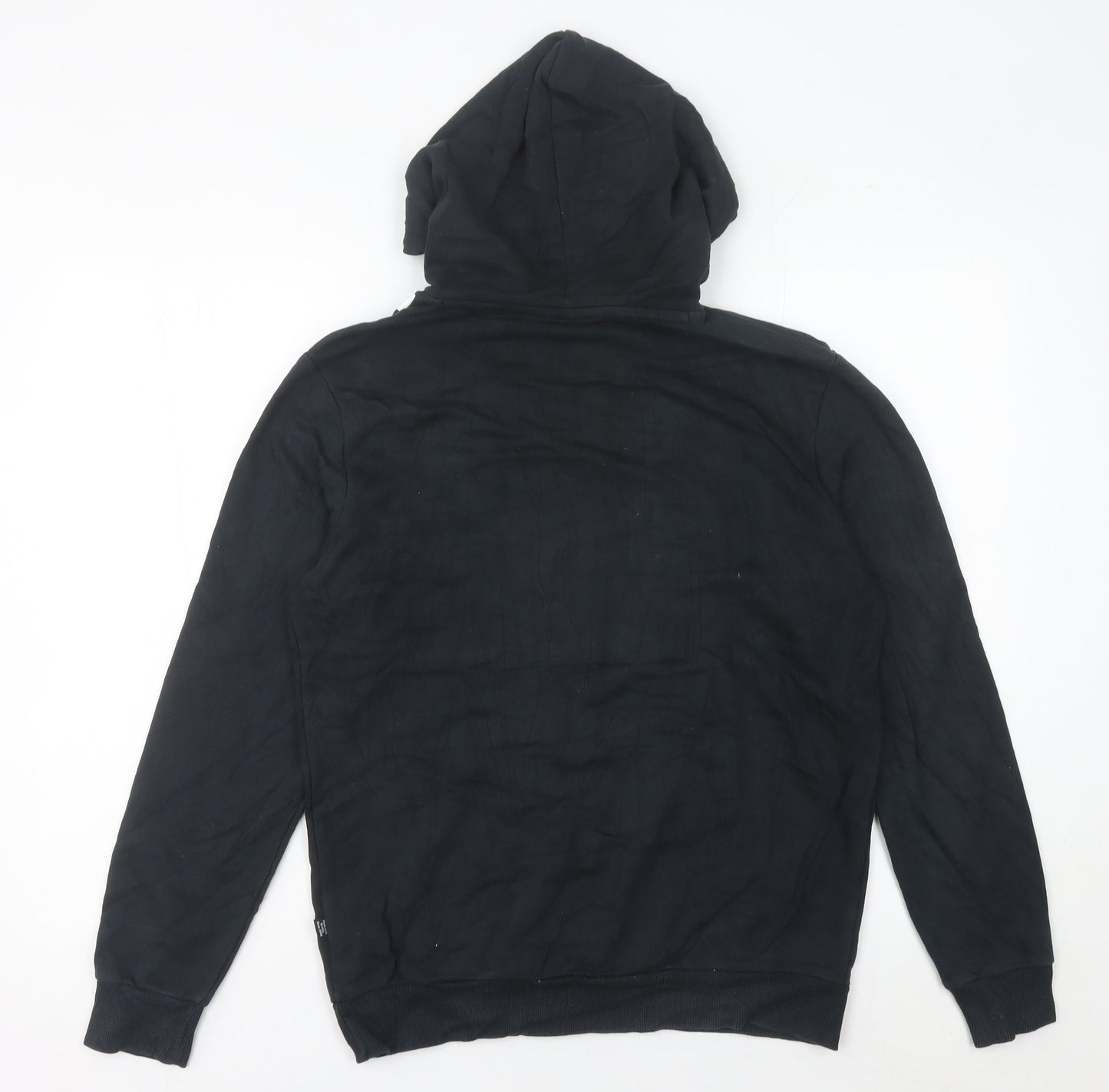 Puma Women’s Black Pullover Hoodie Size 14 Logo Sportswear