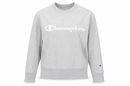 Unisex Adults UK M Regular Champion Grey Pullover Sweatshirt