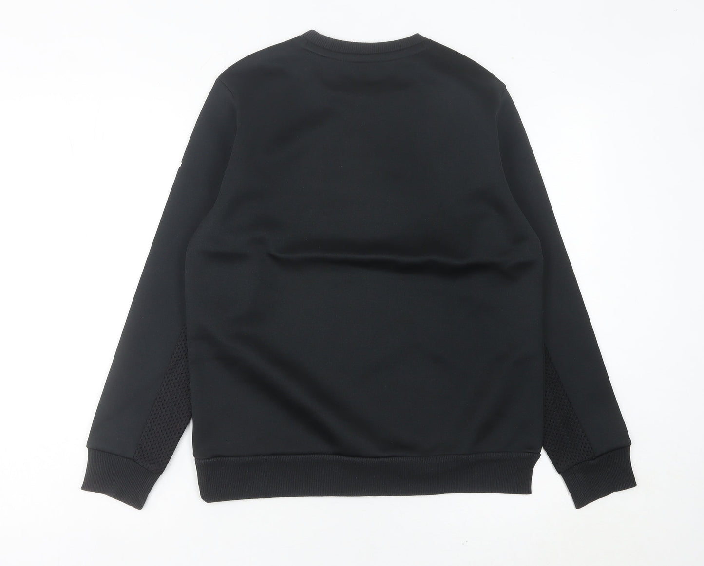 Adidas Women Black Camouflage Logo Sweatshirt Size 8 UK