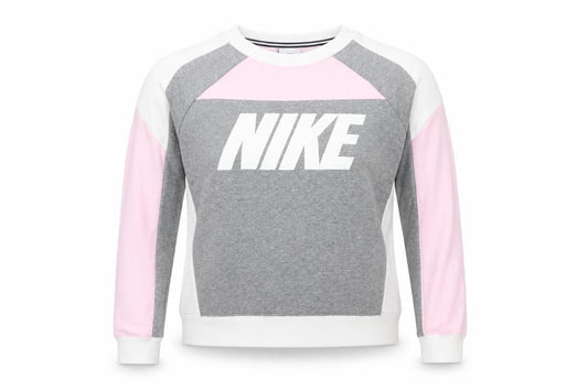 Womens UK 8 Regular Nike Multicoloured Pullover Sweatshirt