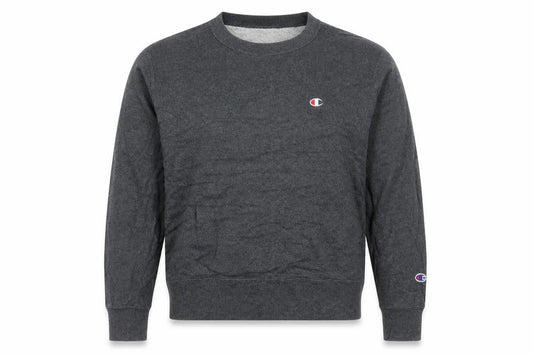 Unisex Adults UK M Regular Champion Grey Pullover Sweatshirt