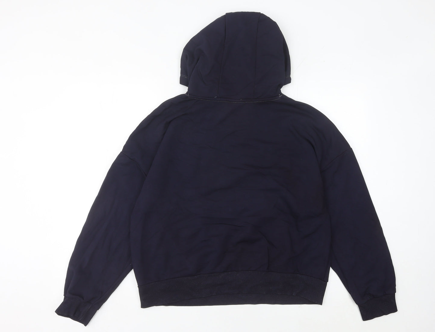 Skechers Women’s Blue Pullover Hoodie Size 10 Long Sleeve Graphic