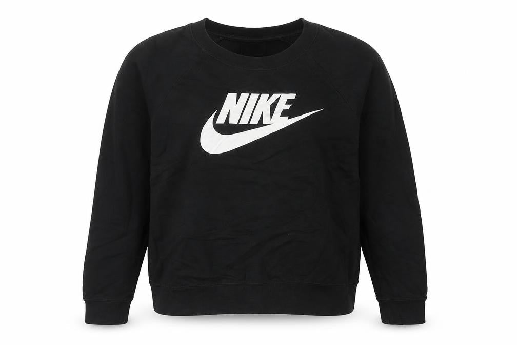 Womens UK 6 Regular Nike Black Pullover Sweatshirt