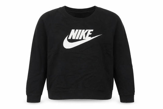 Womens UK 6 Regular Nike Black Pullover Sweatshirt