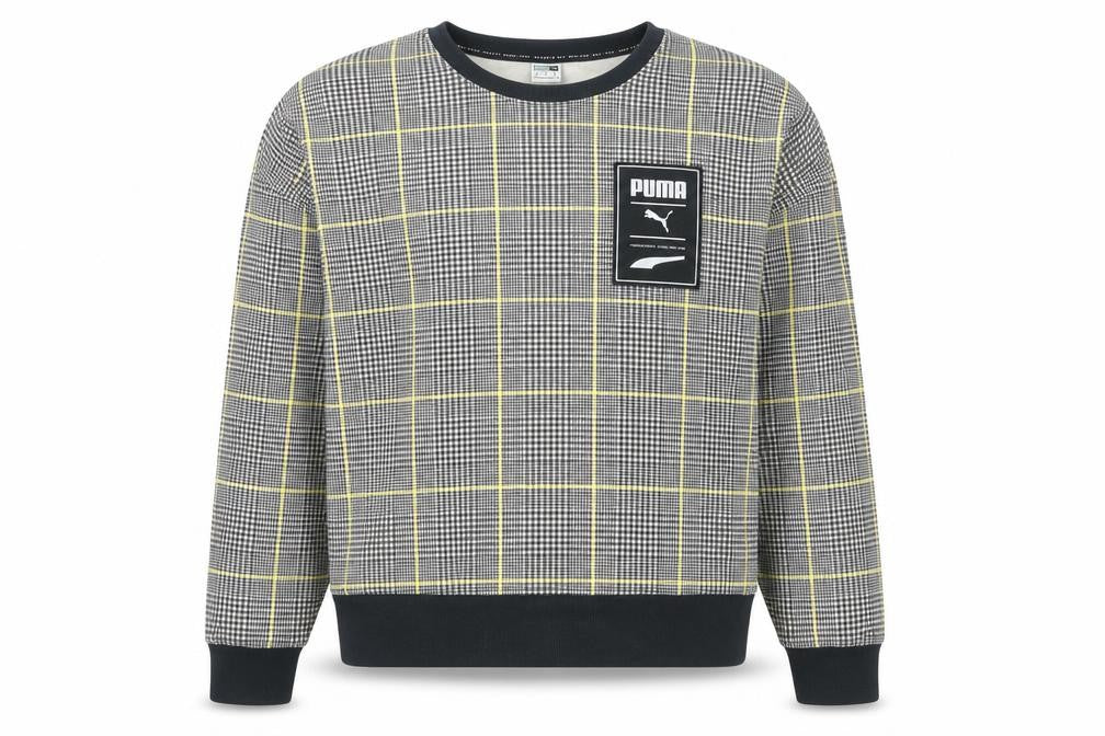 Womens UK 12 Regular PUMA Multicoloured Pullover Sweatshirt