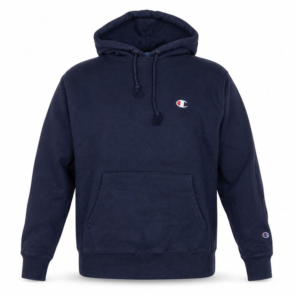 Unisex Adults UK M Regular Champion Blue Pullover Hoodie