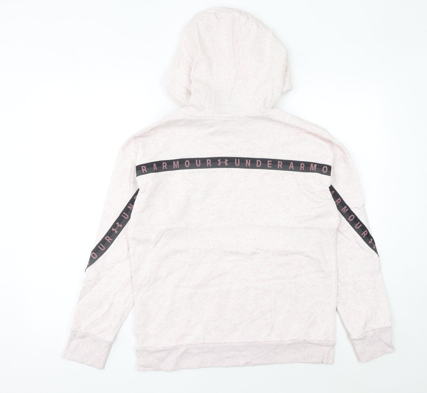 Under Armour Women’s Pink Hoodie Size 6 UK Loose Fit Pullover