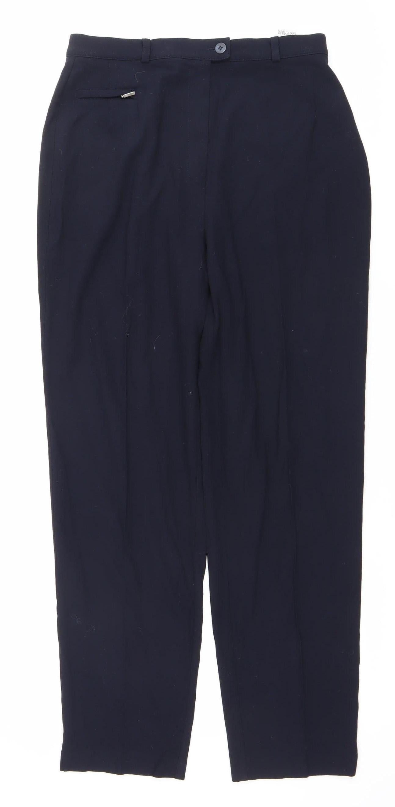 Marks and Spencer Women’s Navy Blue Size 12 Dress Pants Workwear