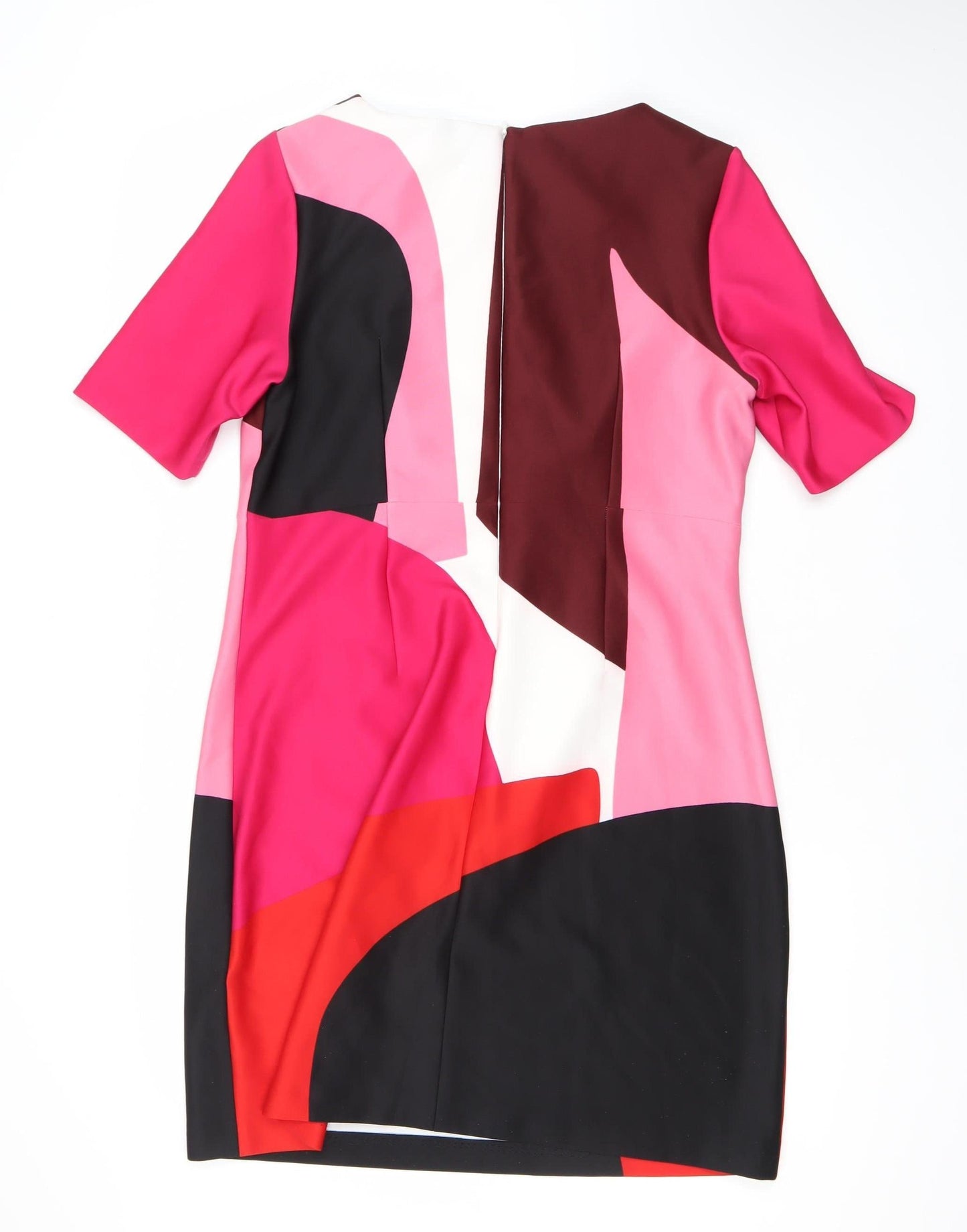 Marks and Spencer Women Multicoloured Sheath Dress Size 16