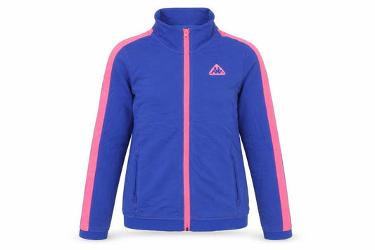 Kappa Women’s Blue Track Jacket Size 12 Full Zip Sportswear