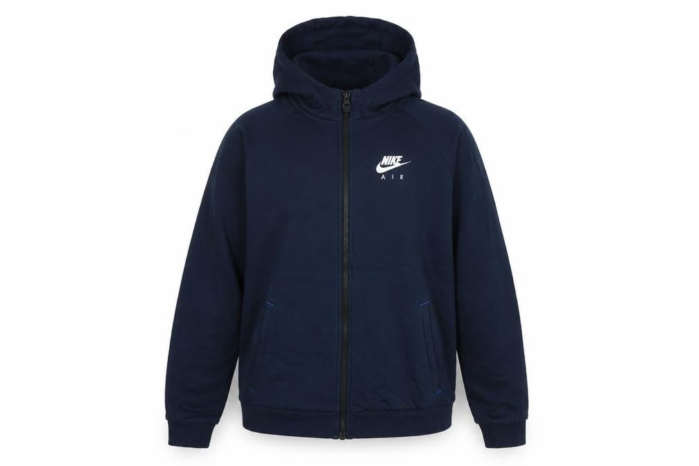 Teens UK L Regular Nike Blue Full Zip Hoodie