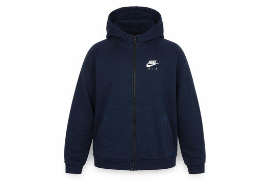 Teens UK L Regular Nike Blue Full Zip Hoodie
