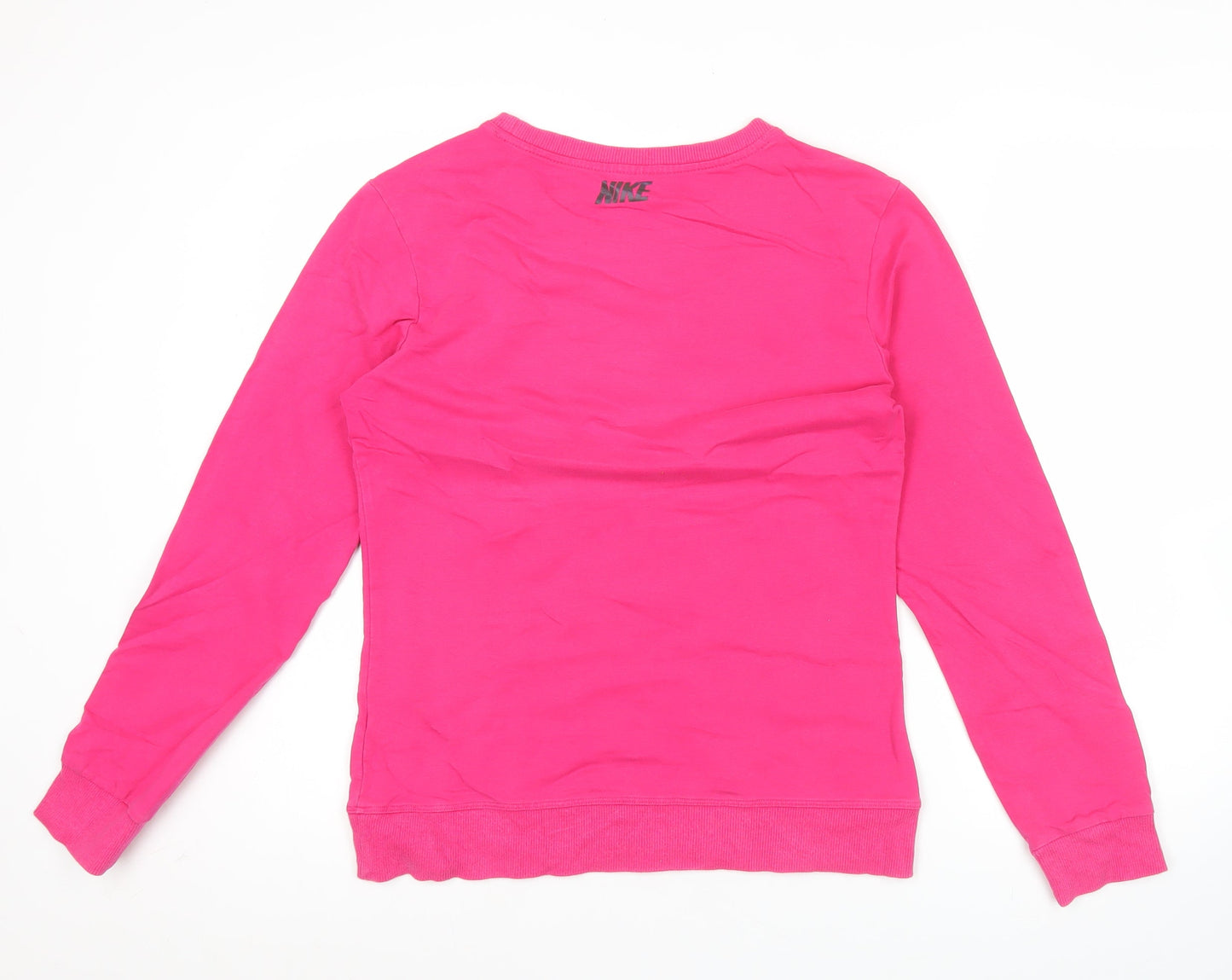 Nike Women’s Pink XL Pullover Sweatshirt Long Sleeve Logo
