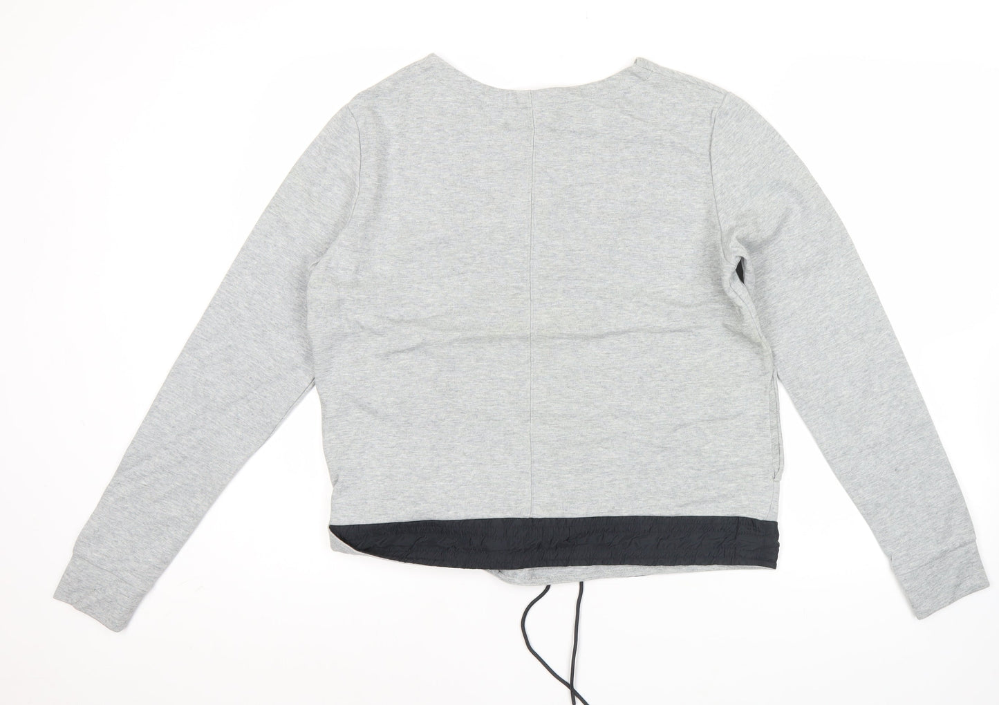 Nike Womens Grey XL Pullover Sweatshirt Long Sleeve Logo