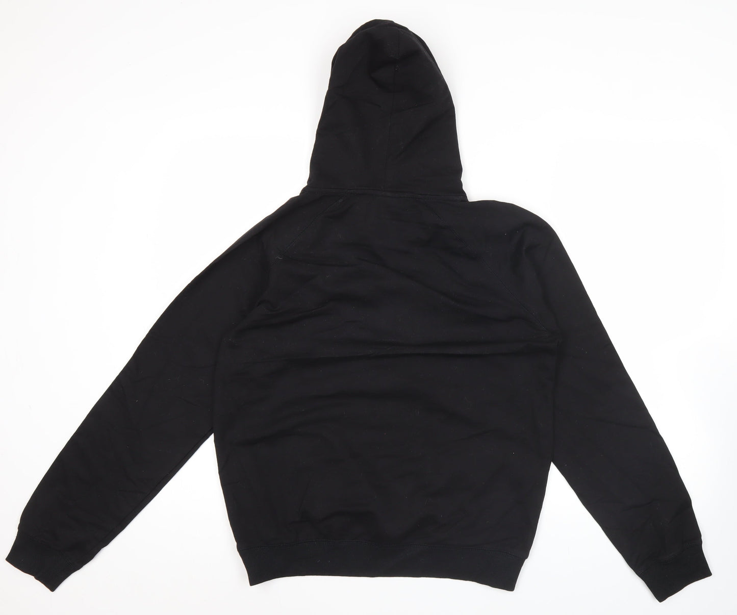 Nike Unisex Adults Black XL Pullover Hoodie with Logo