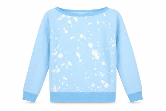 Womens UK L Regular Nike Blue Pullover Sweatshirt