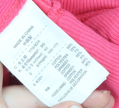 Nike Women’s Pink XL Hoodie Sweatshirt Pullover Zip Sportswear